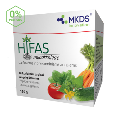 HIFAS - daržovėms ir prieskoniniams augalams, mikoriziniai grybai, 150 g